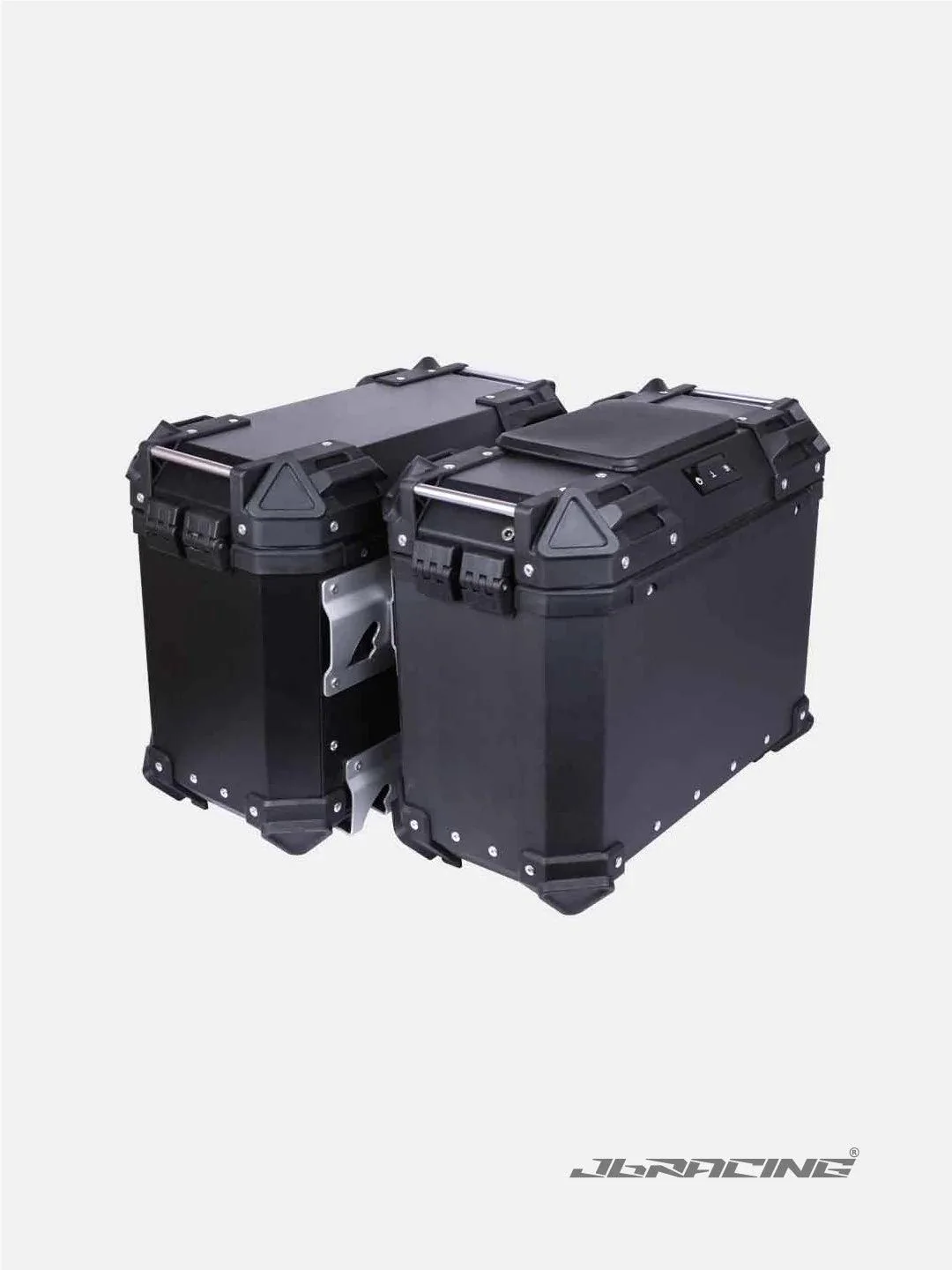 JB Racing Pannikin Induction Side Panniers With Brackets-38L - Image 5