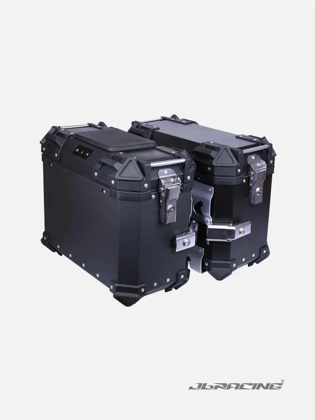 JB Racing Pannikin Induction Side Panniers With Brackets-38L - Image 7