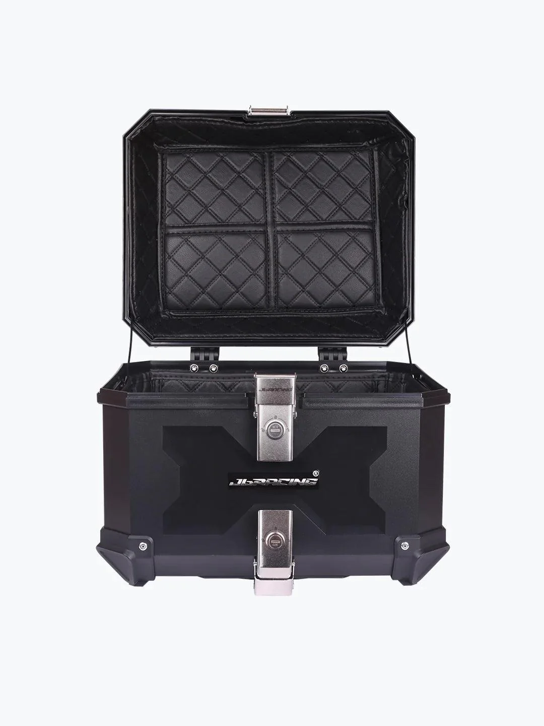 Jb Racing Top Case 45L Economy Black With Backrest Pad - Image 3