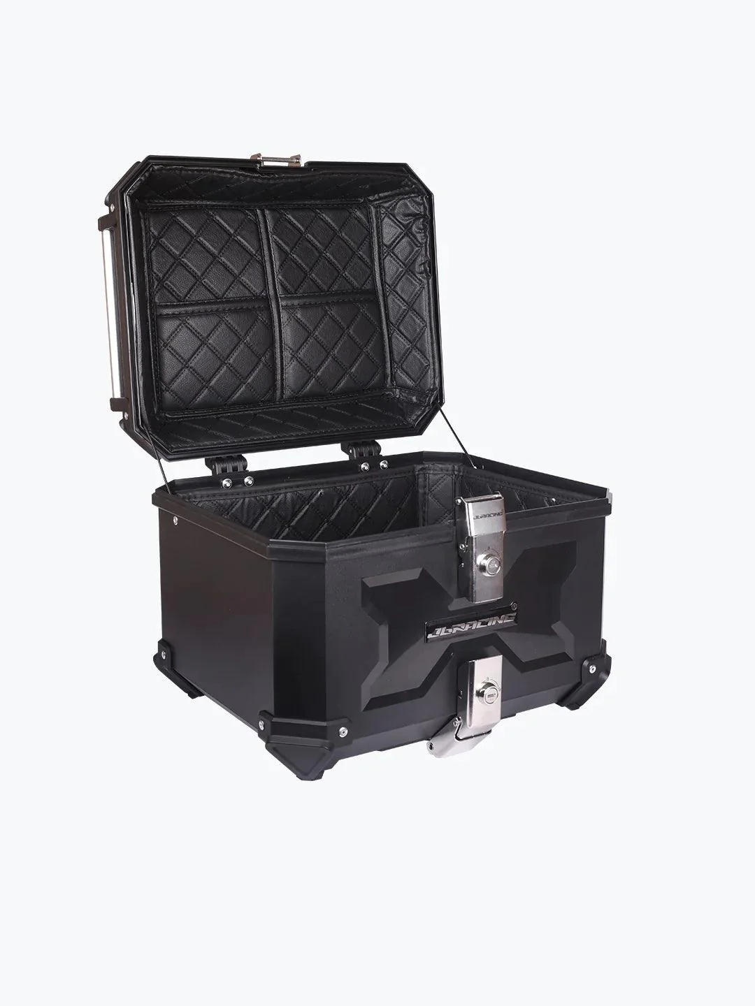 Jb Racing Top Case 45L Economy Black With Backrest Pad - Image 5