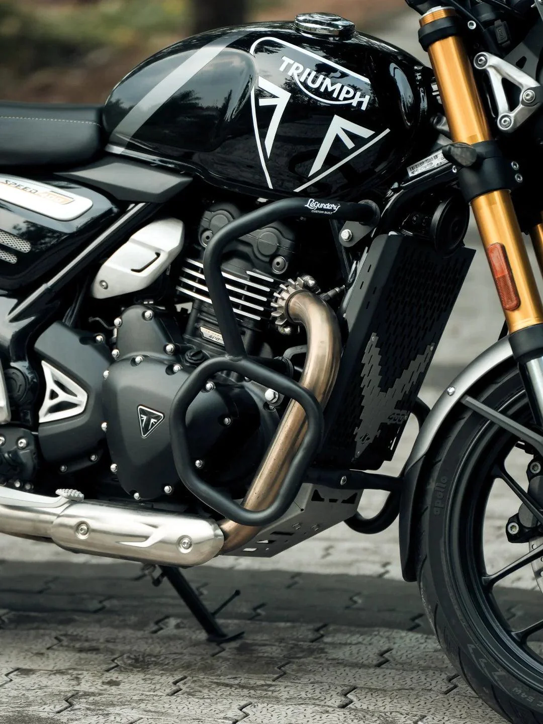 LCB Triumph Speed 400 Velocis Non Slider Crash Guard - Image 4