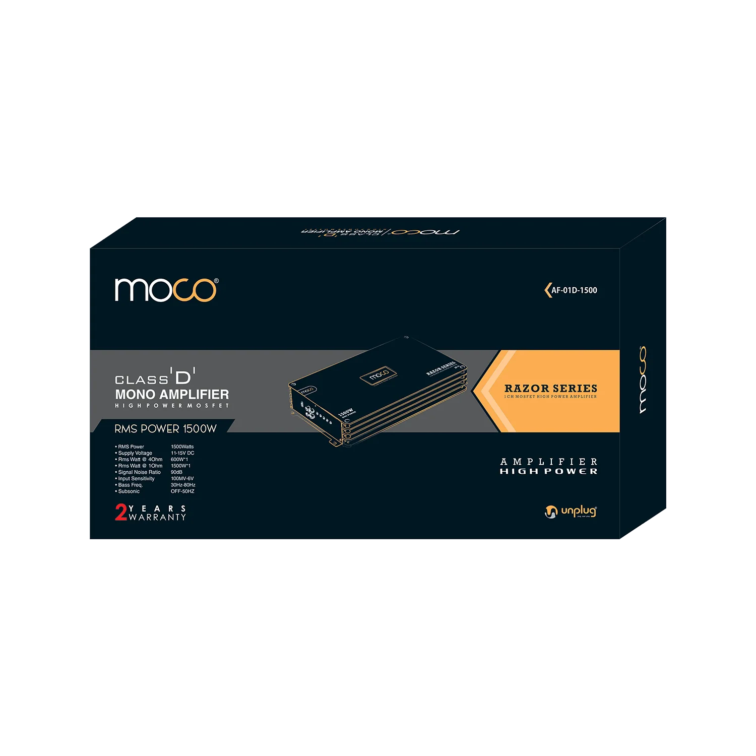 MOCO AF-01D-1500 | Class “D” Mono High Power Amplifier (RMS 1500W) - Image 4