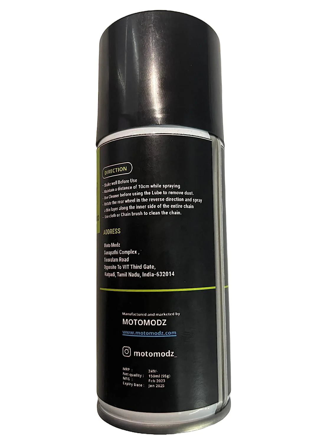 Moto Modz Chain Lube & Chain Cleaner - Image 5