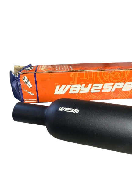 RE Classic 350 / reborn 350 way2speed performance shooter exhaust ( matte black ) - Image 3