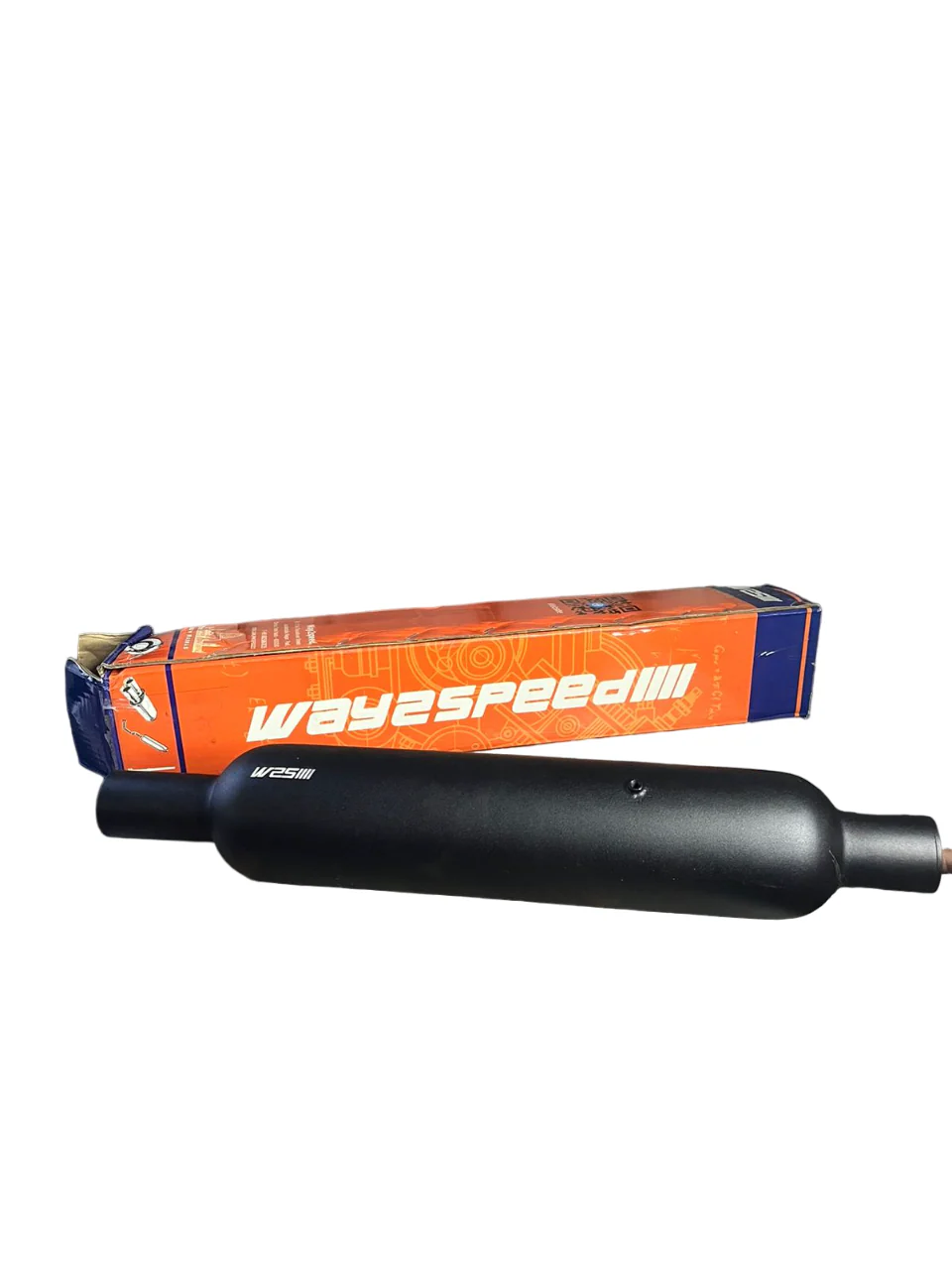 RE Classic 350 / reborn 350 way2speed performance shooter exhaust ( matte black ) - Image 4